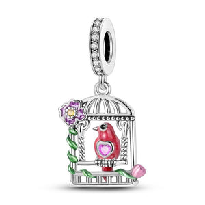 Pajarito en jaula