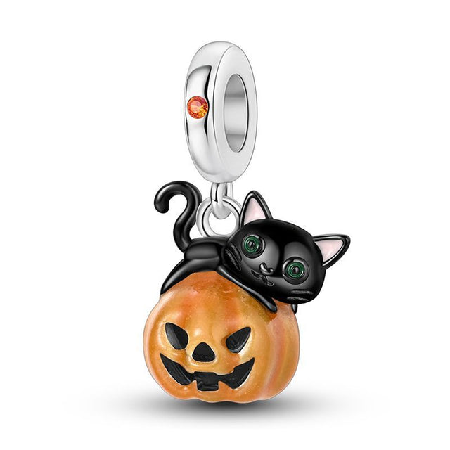 Gato y calabaza