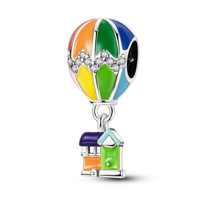 Globo y casita