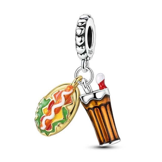 Hot dog y soda
