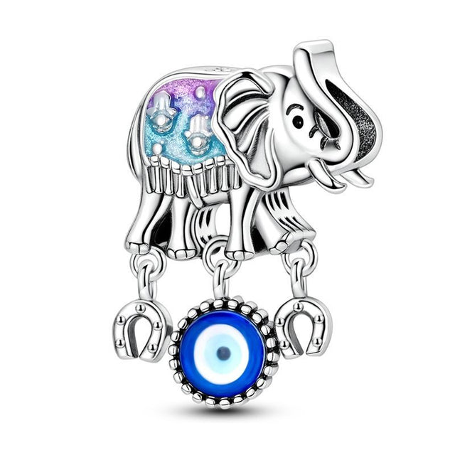 Elefante azul charm