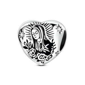 Virgen con corazón