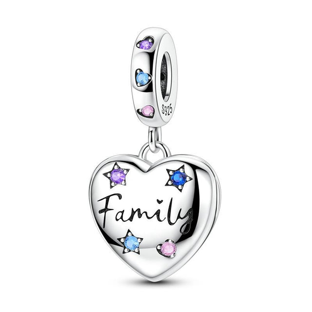 Corazón familia abre