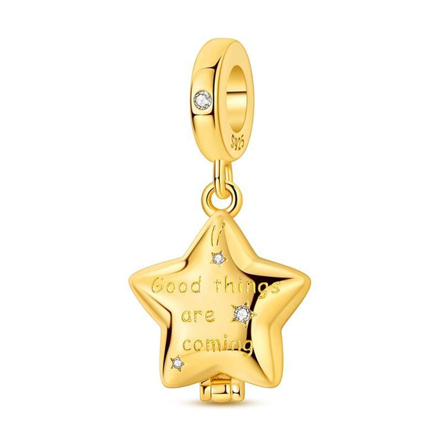 Estrella de la suerte oro