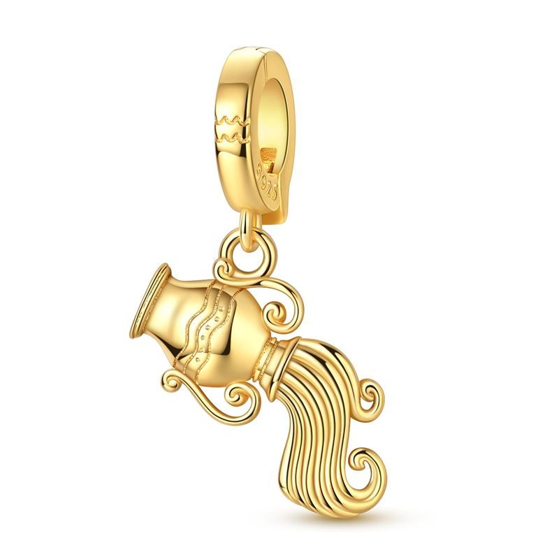 Acuario clip oro