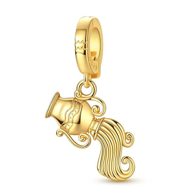 Acuario clip oro