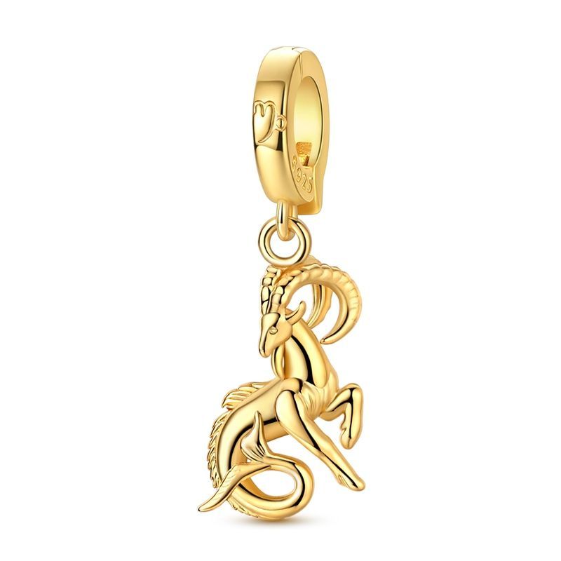 Capricornio clip oro