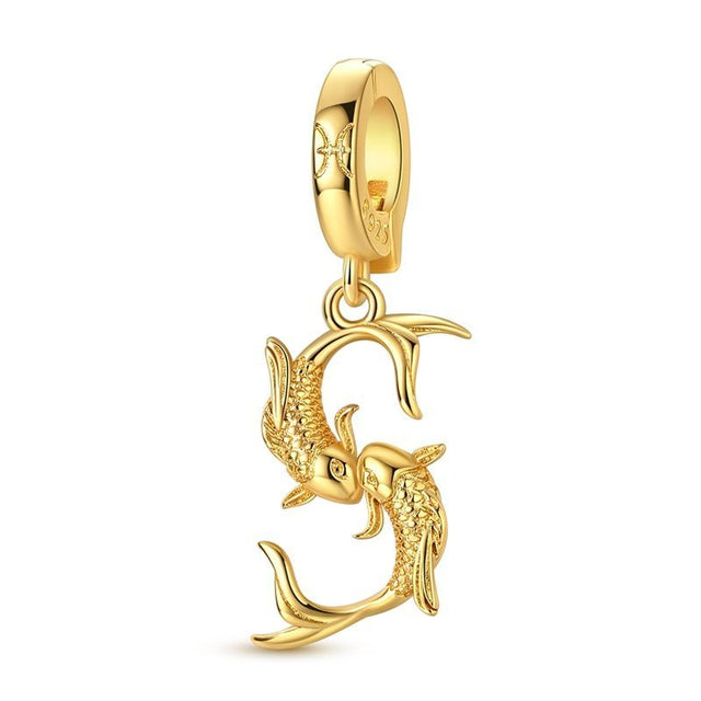Piscis clip oro