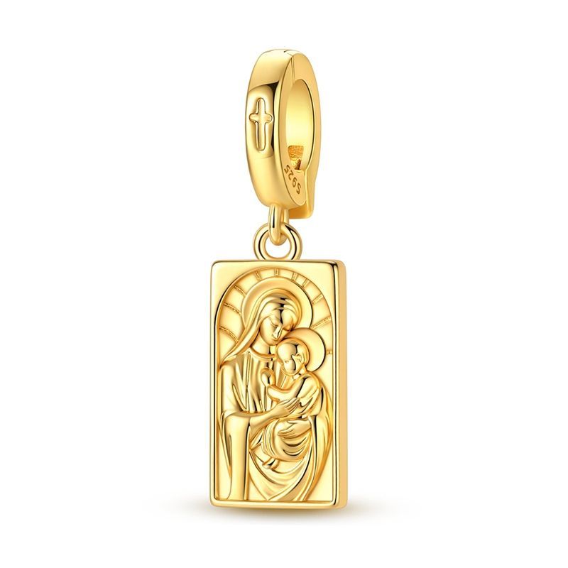 Virgen con niño oro
