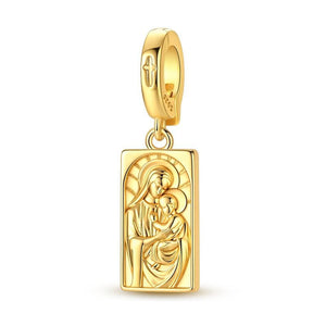 Virgen con niño oro