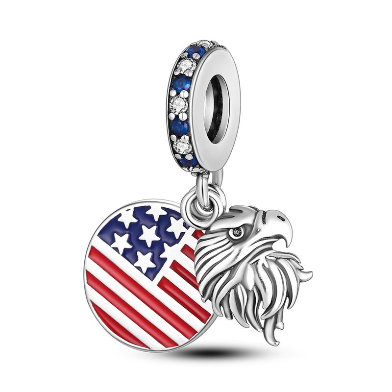 Águila americana bandera