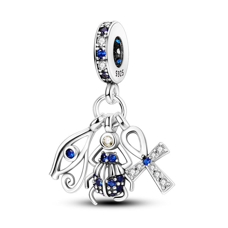 Escarabajo y ankh