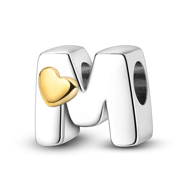 Inicial M corazón