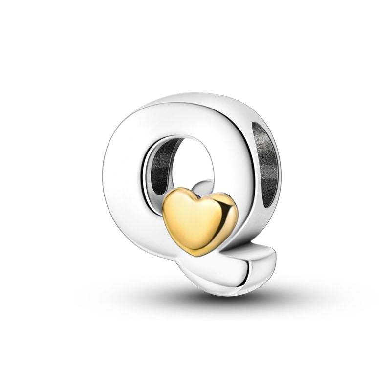 Inicial Q corazón