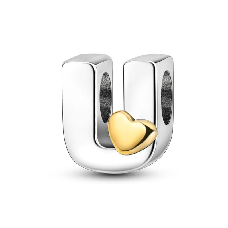 Inicial U corazón
