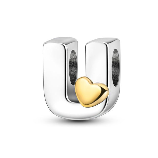 Inicial U corazón