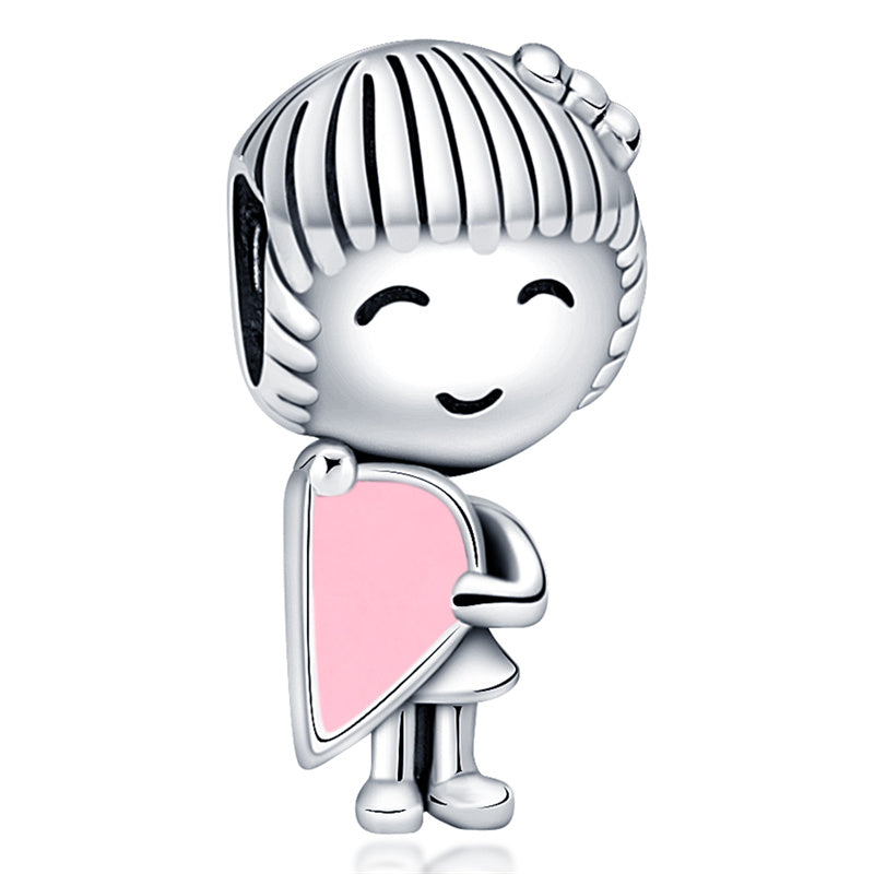 Niña corazón