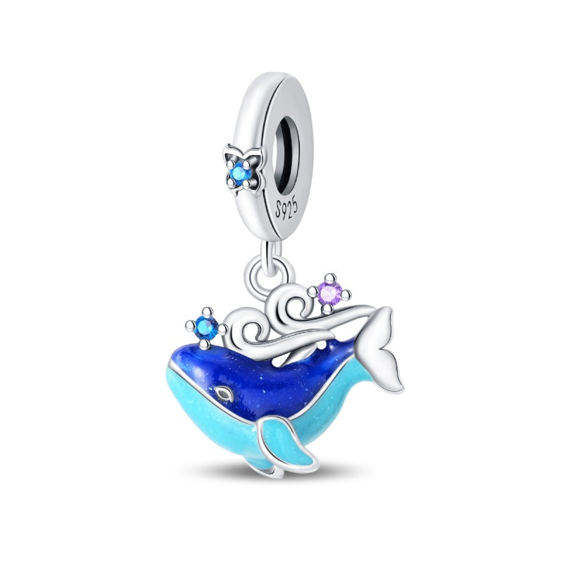 Ballena y olas