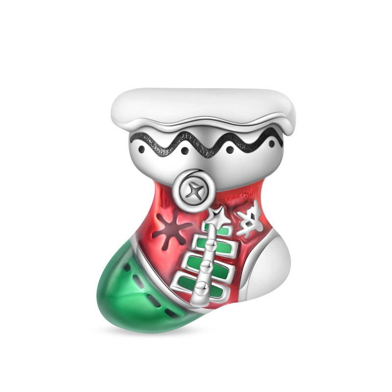 Bota navideña divertida