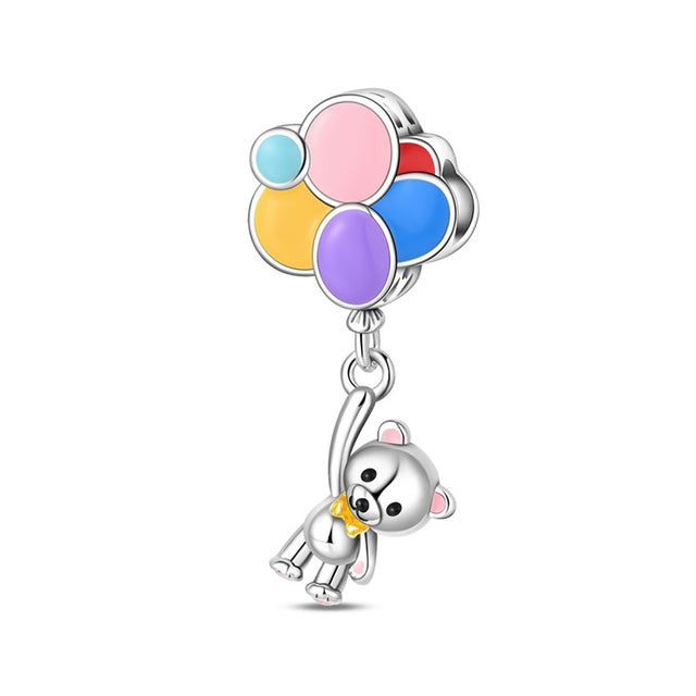 Oso con globos