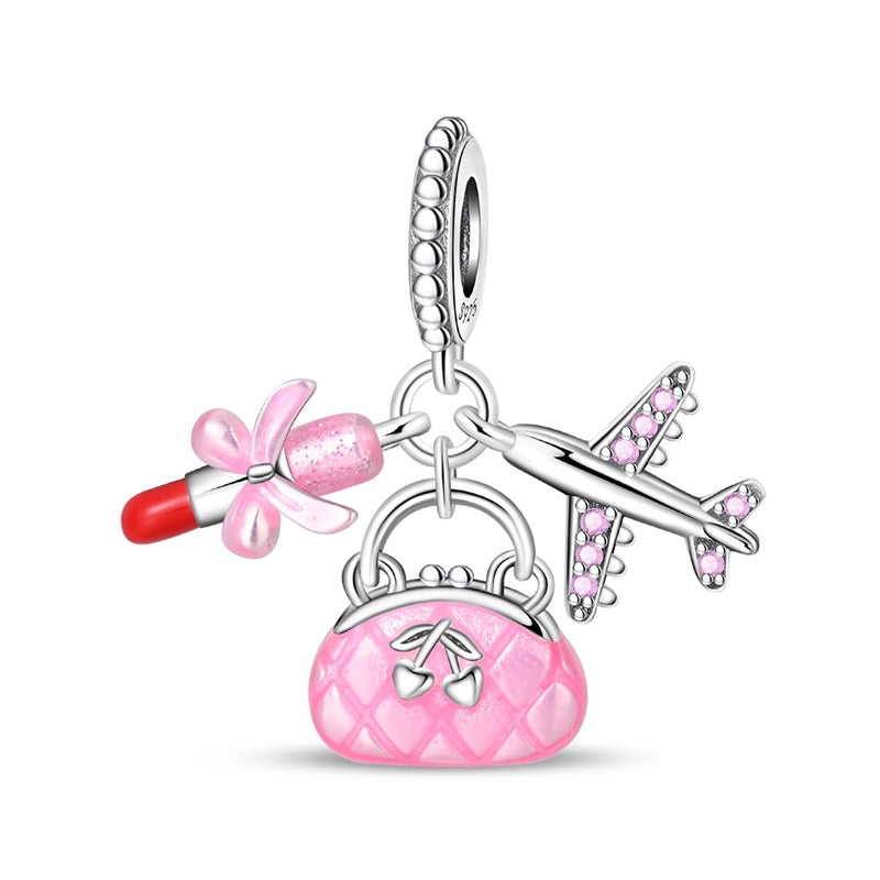 Bolso rosa de paseo