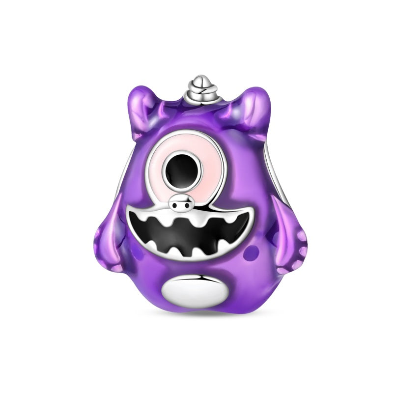 Monstruo tuerto morado