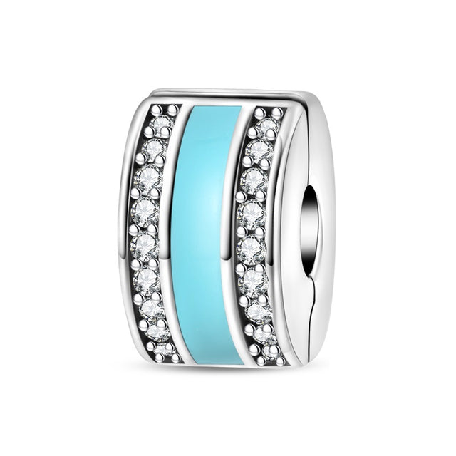 Clip azul Tiffany