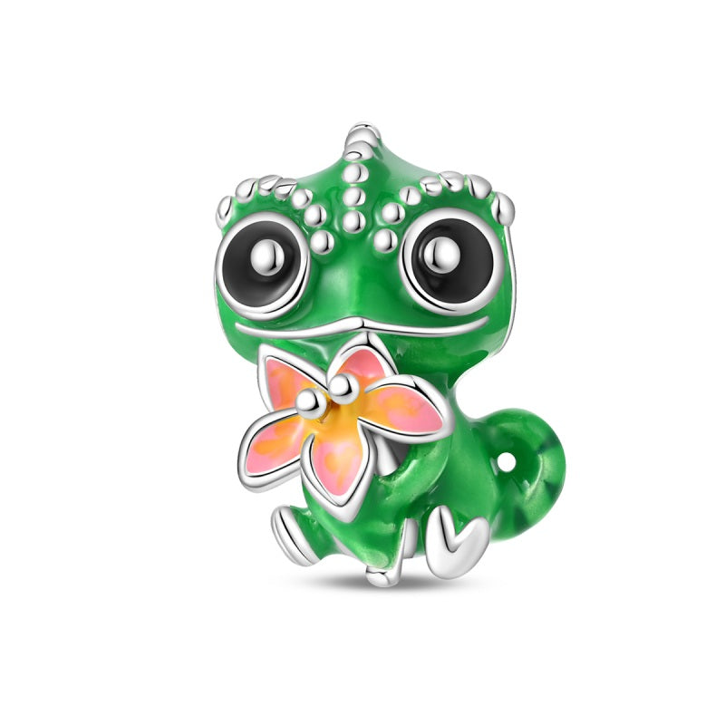 Camaleón floral