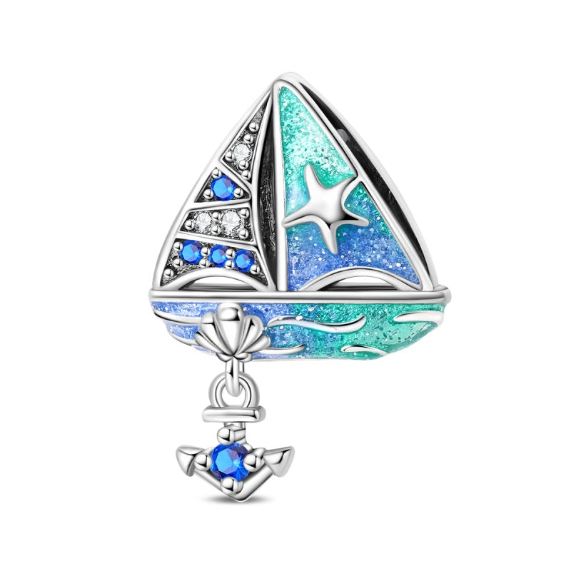 Velero azul