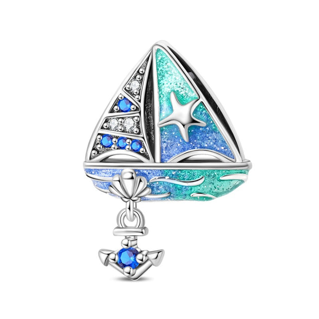 Velero azul