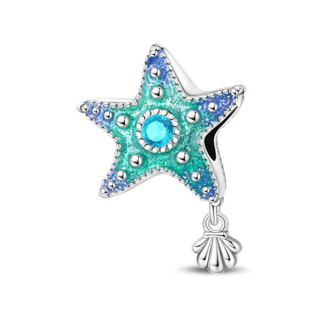 Estrella de mar azul