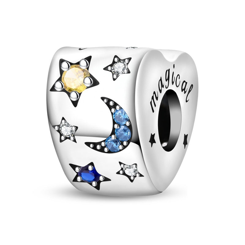 Estrella luna y corazón
