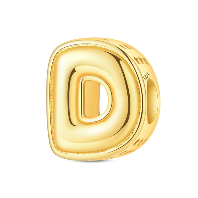 Inicial D oro brillante