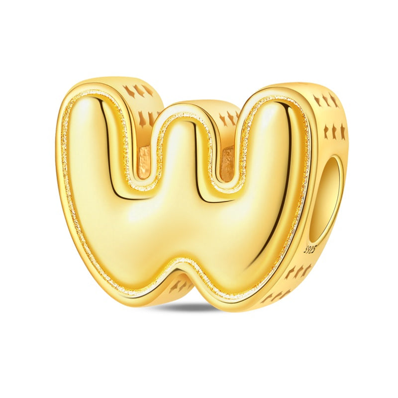 Inicial W oro cuenta