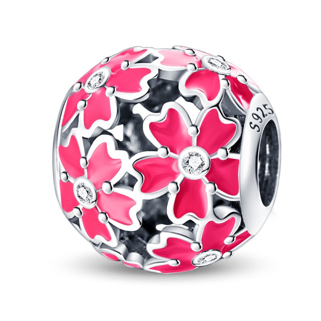 Flor de cerezo rosa