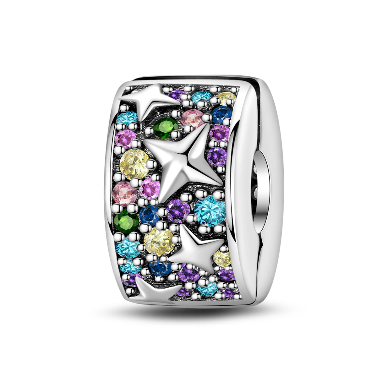 Estrella de colores clip