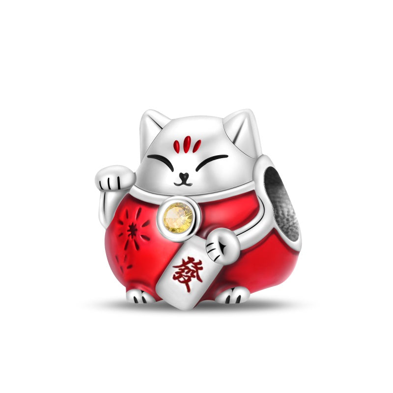 Gato de la fortuna año nuevo