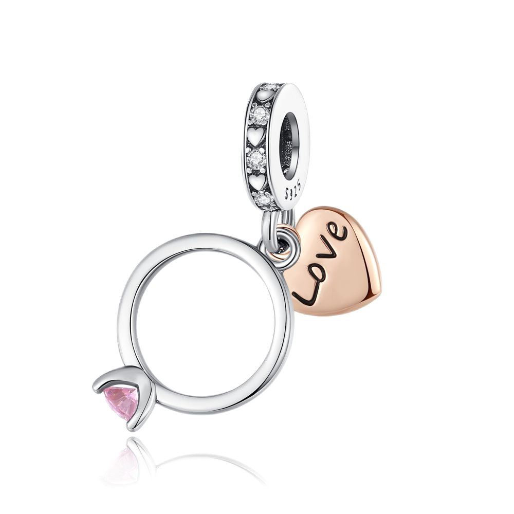 Corazón y anillo