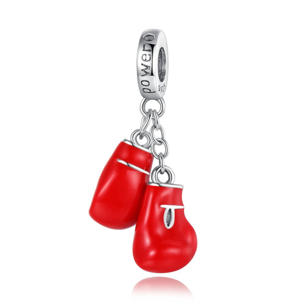 Guantes box plata