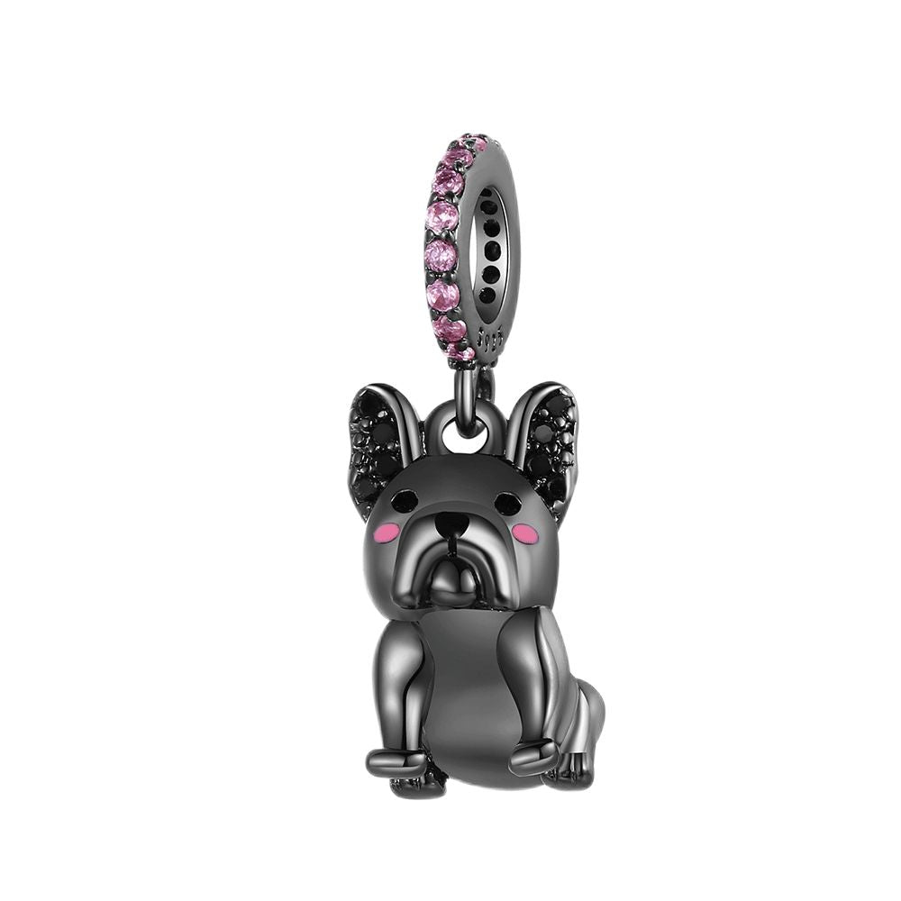 Bulldog colgante