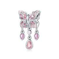 Mariposa rosa