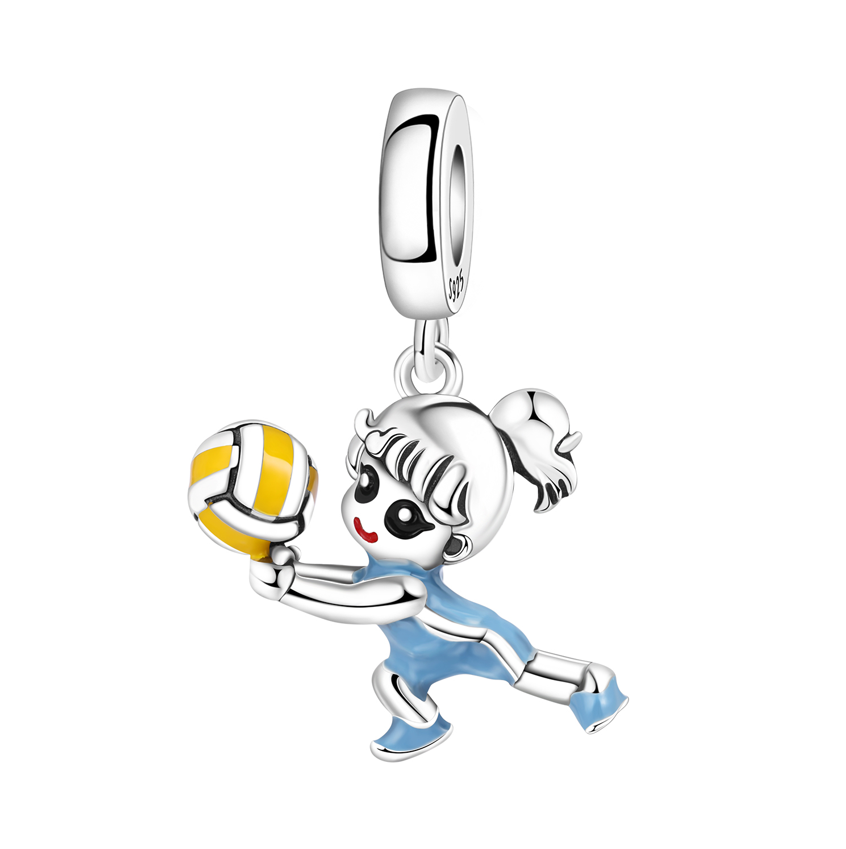 Niña voleibol