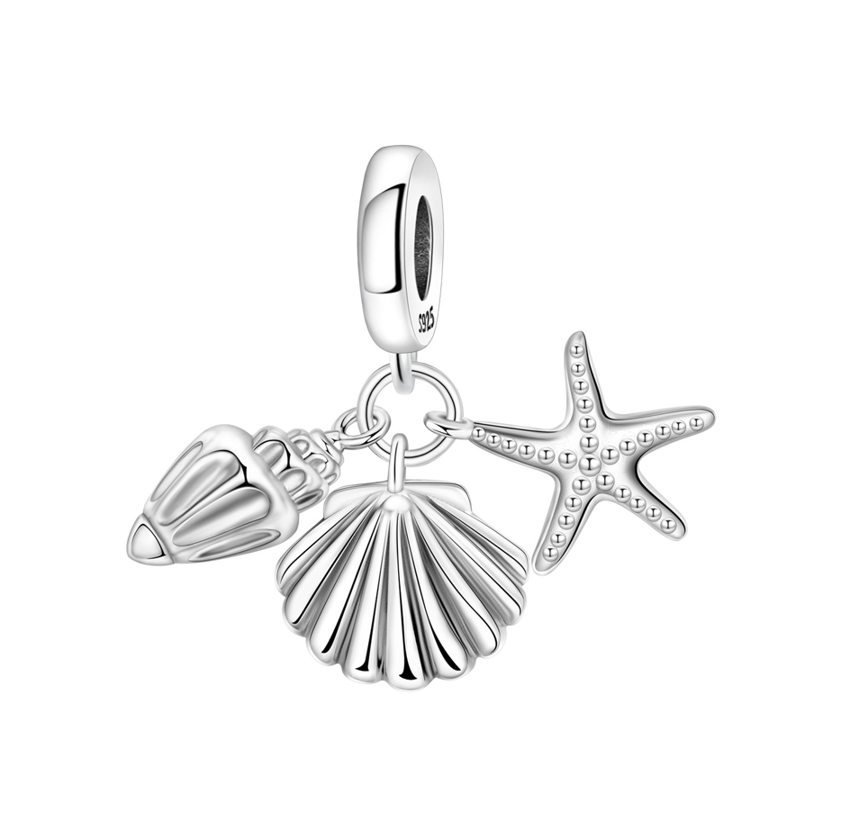Caracola y estrella de mar