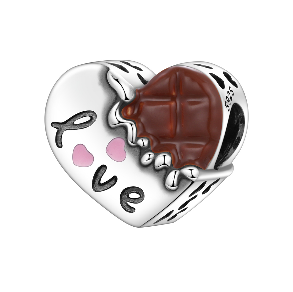 Corazón de chocolate